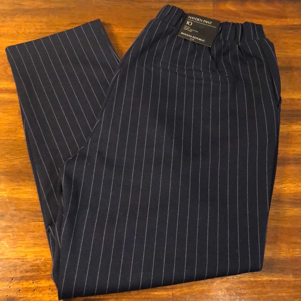 Banana republic Hayden Pinstripe pant | NEW